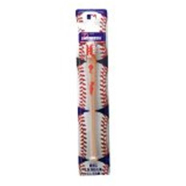 Quick Shave Trading PHILADELPHIA PHILLIES Officially Licensed MLB Baseball Bat Team Toothbrushes QU507420
